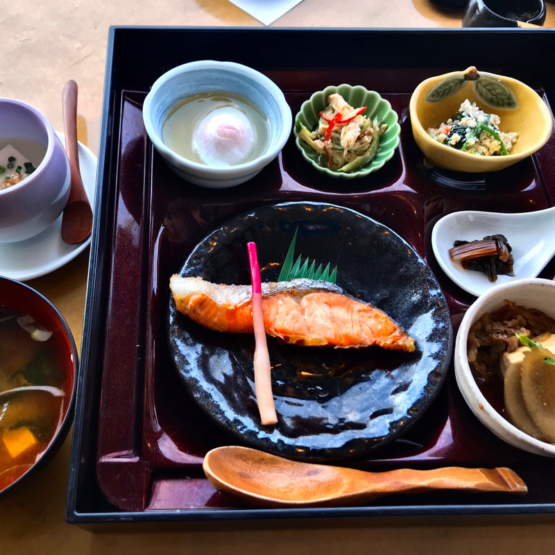 朝定食(レストラン天外天)