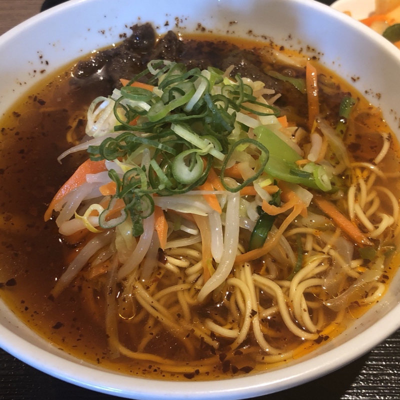 酸辣湯麺(華中苑 都島店)
