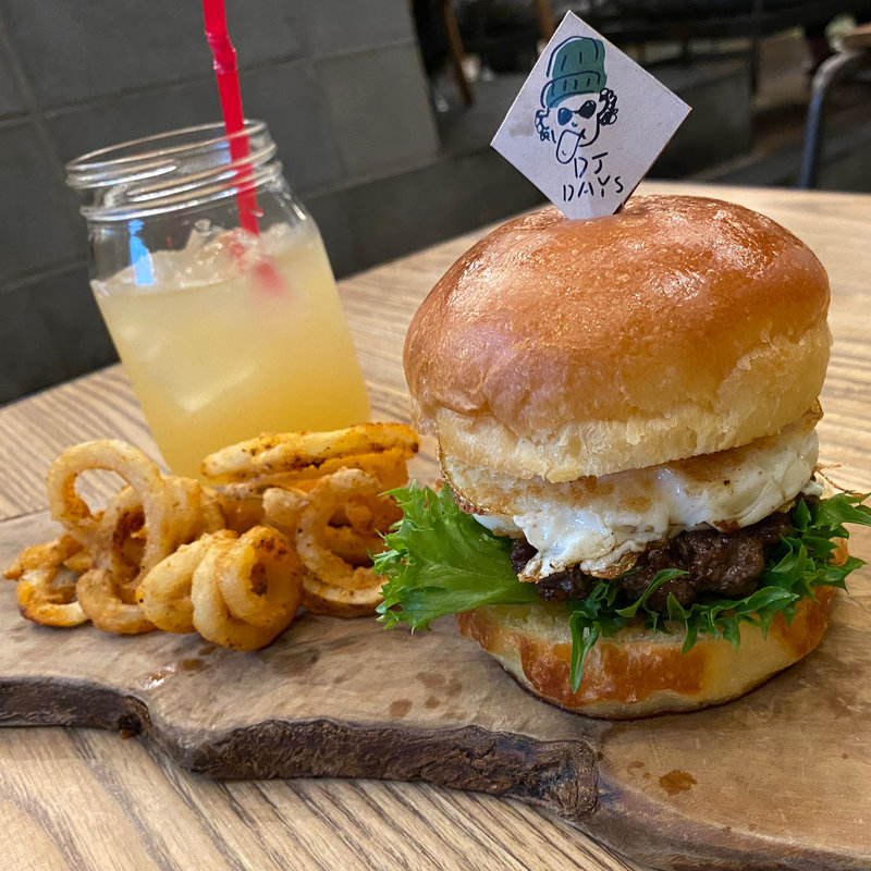 TERIYAKI BEEF BURGER ポテト＆ドリンクセット(CAFE DAYS （カフェデイズ）)