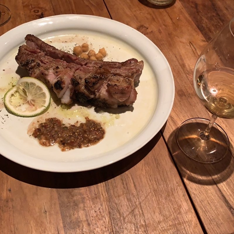 福留ポークのスペアリブグリル(HAY grill&coffee)