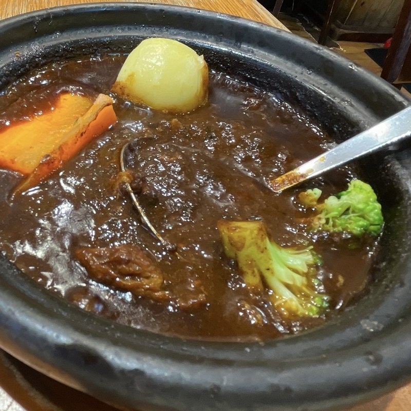 濃厚牛すじ煮込みカレー(hotspoon 五反田店)