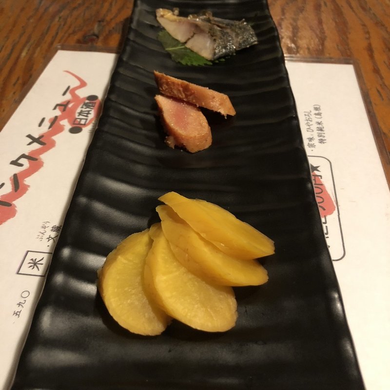 漬物盛り合わせ(日本酒食堂 吟乃灯｜居酒屋｜藤崎｜西新｜和食)
