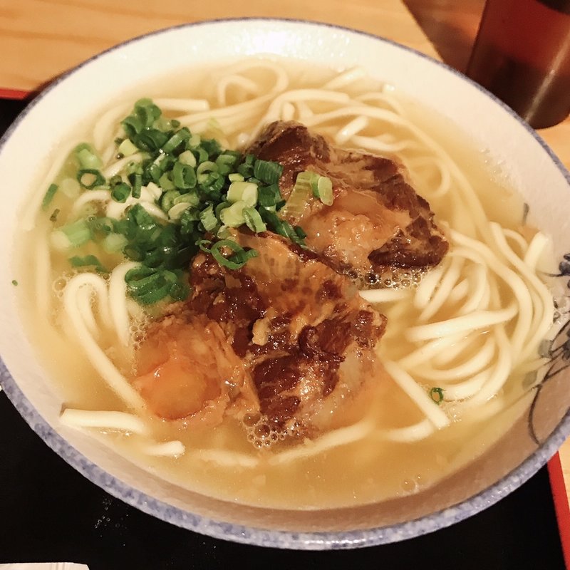 ソーキそばランチセット(みやら製麵)