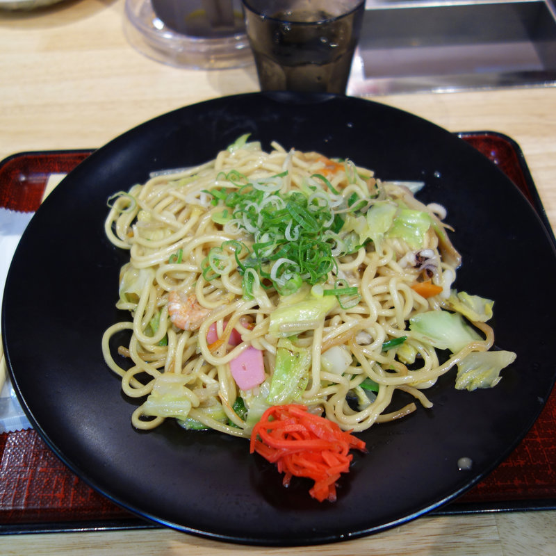 小浜太麺皿うどん(長崎雲仙 小浜ちゃんぽん 鉄蔵)