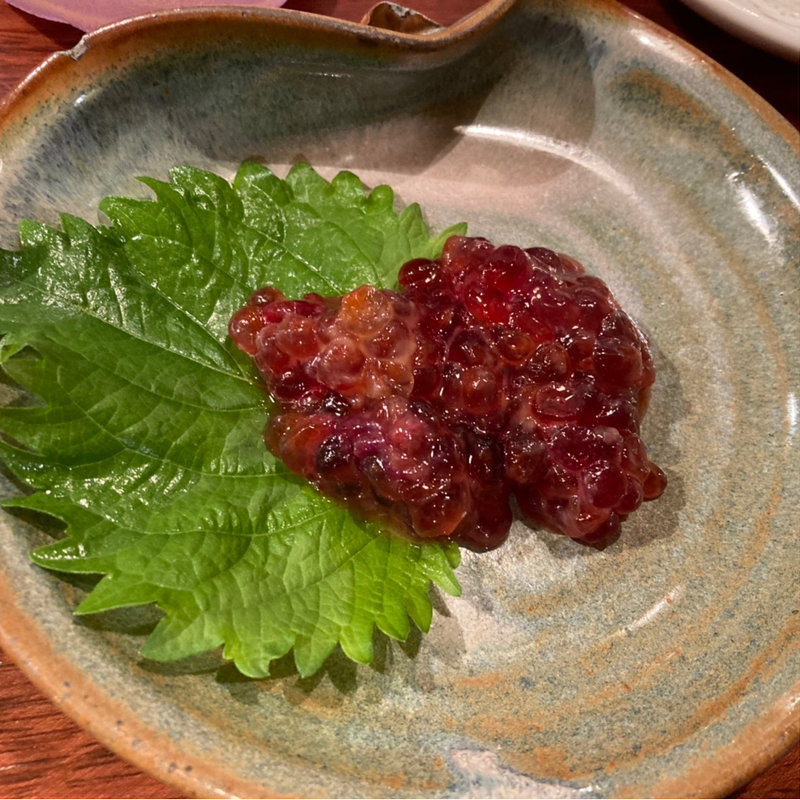 筋子の西京漬(日本酒とお刺身 秋丸)