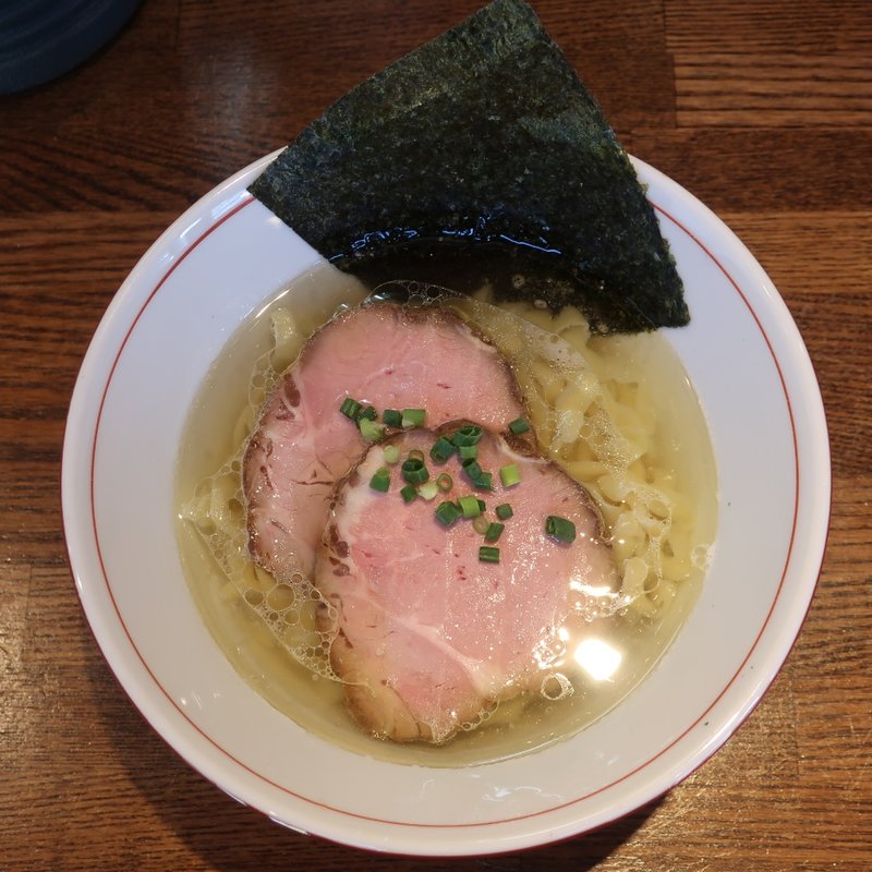 大和肉鶏の中華そば塩(らー麺屋 バリバリジョニー )