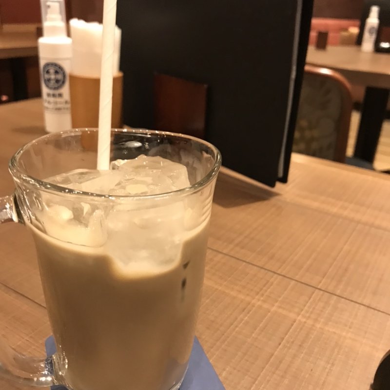 ほうじ茶ラテ　アイス(倉式珈琲店 イオンモール京都桂川店 )