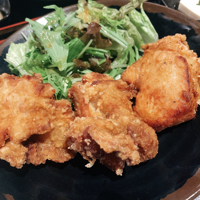 ザンギ定食(なるとキッチン 荻窪店)