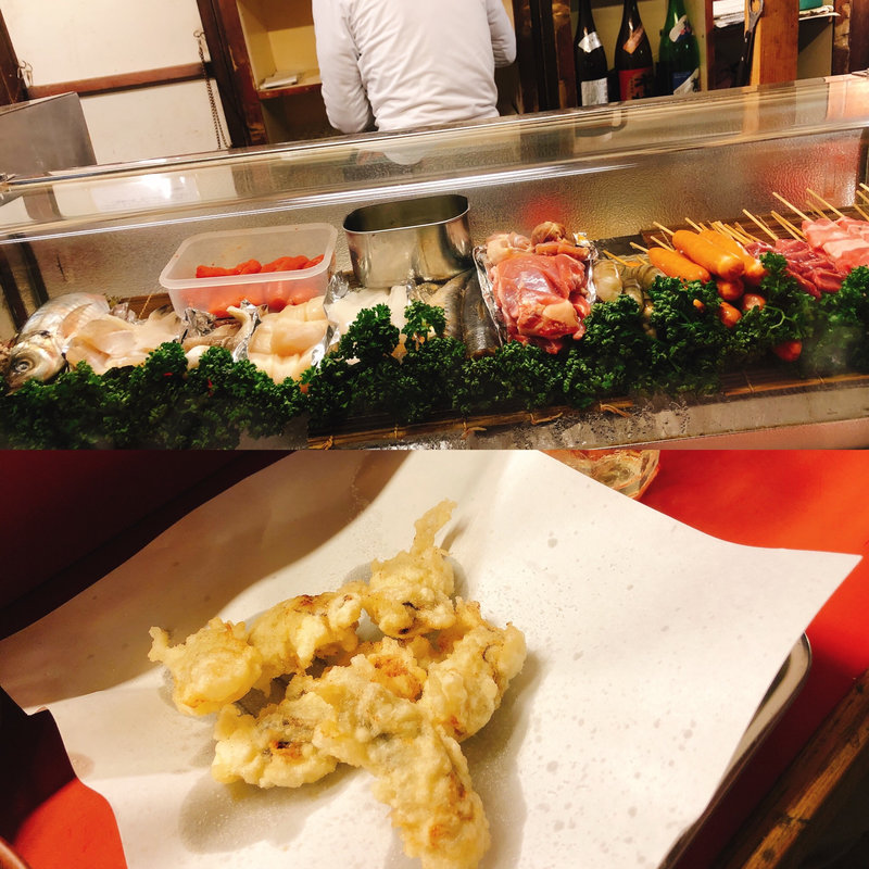 穴子の天ぷら(屋台 もり )