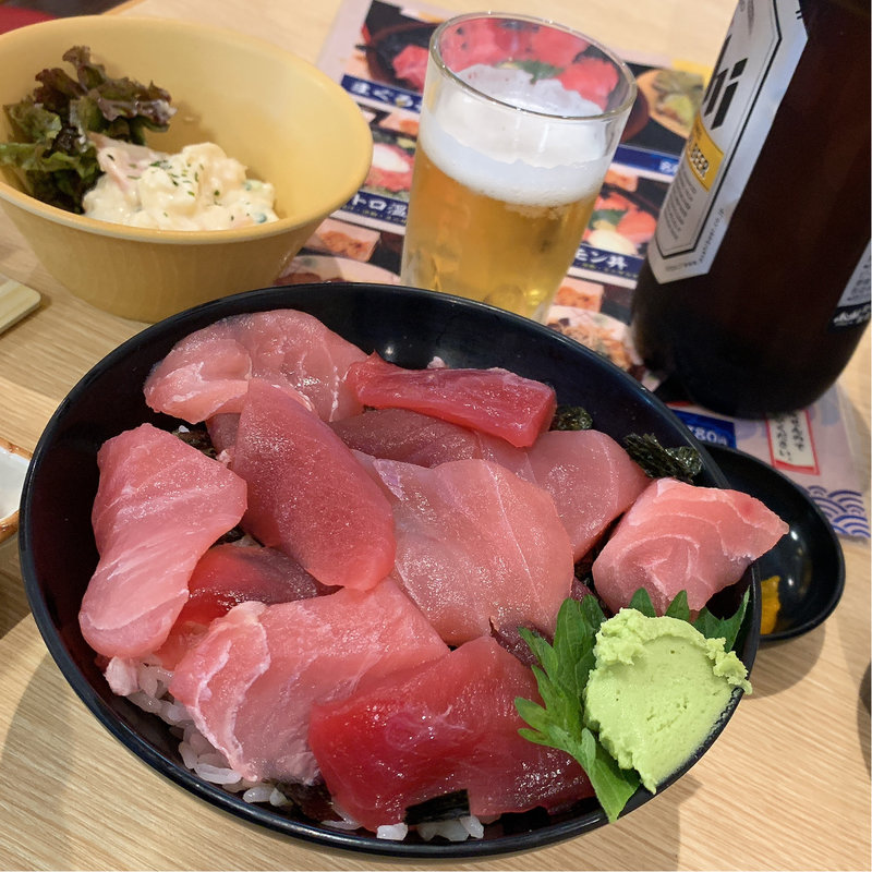 まぐろ丼(まぐろスタンド)