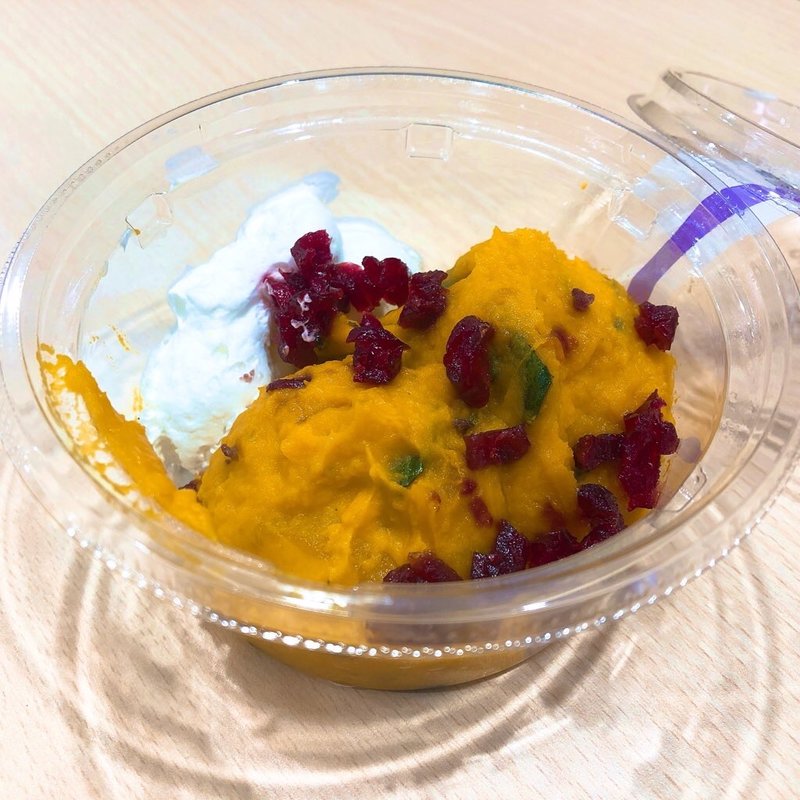 かぼちゃのスイーツサラダ(セブン-イレブン 高田馬場１丁目店)