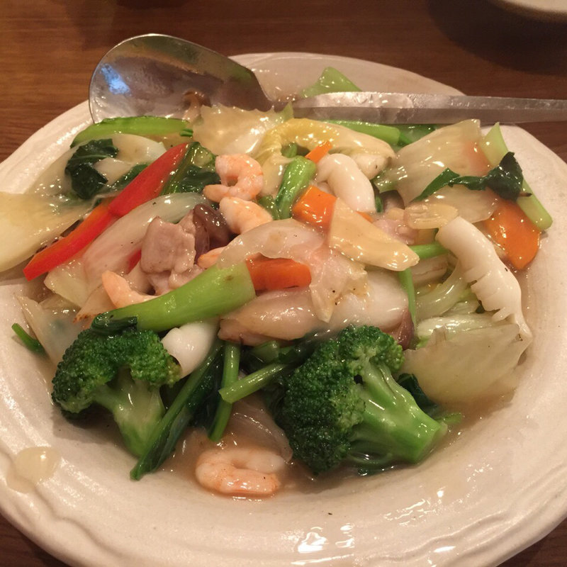 海鮮炒め(広東料理 民生 東店)