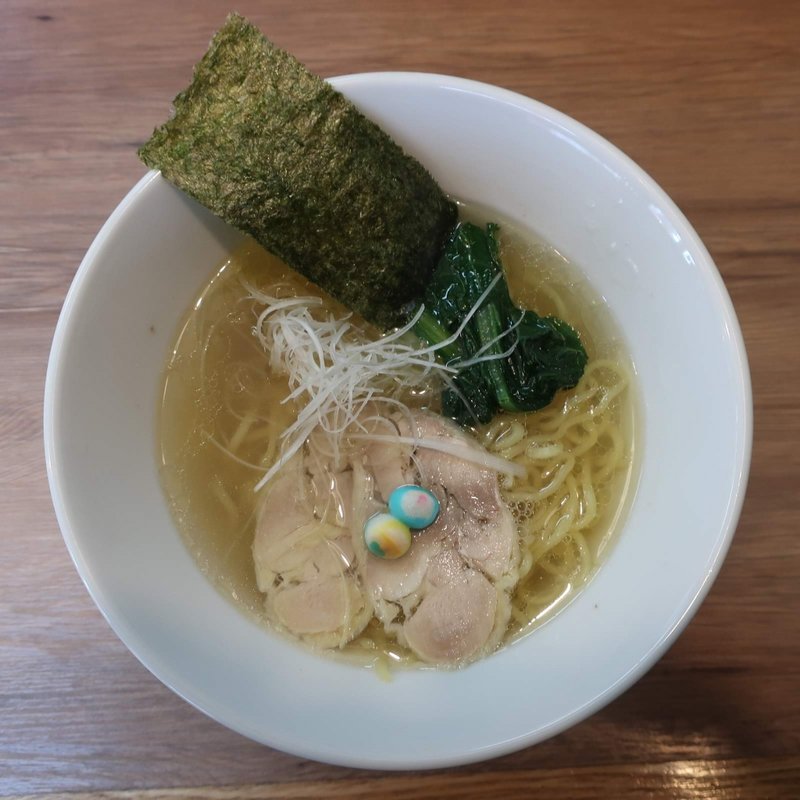 淡麗鶏塩そば(鶏そば光潮)