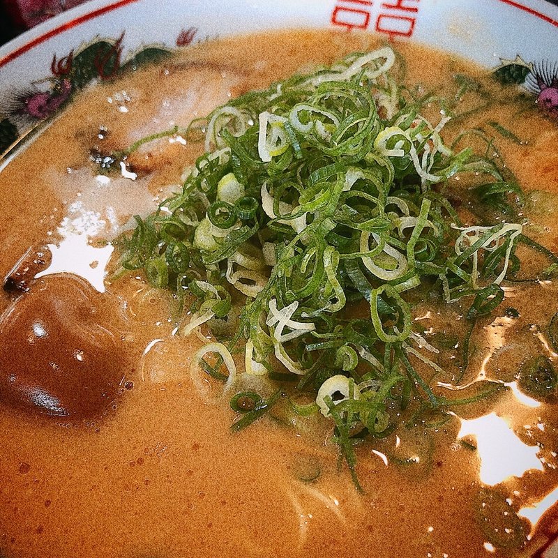 こってり細麺(中華そば 花京 天六店)