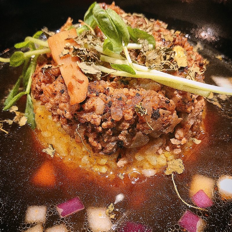 後夜祭のスープカレー(お出汁とスパイス 元祖 エレクトロニカレー)