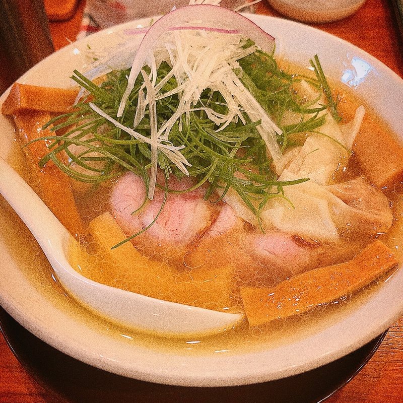 特製鶏塩ネギメントピ(中華そば ココカラサキゑ)