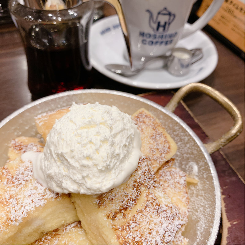 フレンチトースト(星乃珈琲店 阪急三番街店)