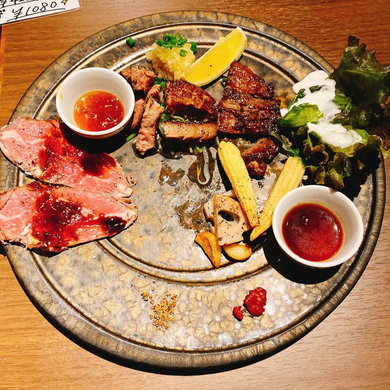 よくばりお肉セット(難波千日前 ハラミノカミサマ)