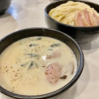 牡蠣クリームつけ麺(ラーメン哲史)