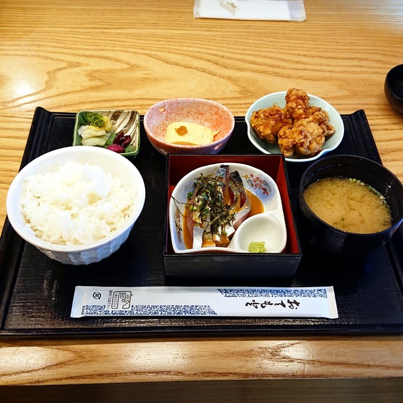 胡麻さば膳(ぬる燗ぞっこん 離れ)