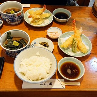 鯛茶+天ぷらハーフセット(割烹よし田 )