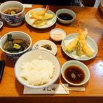 鯛茶+天ぷらハーフセット
