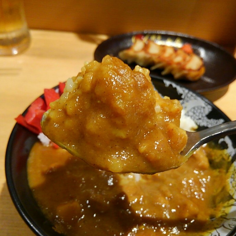 豚骨カレーライス小(博多一幸舎 大阪お初天神店)