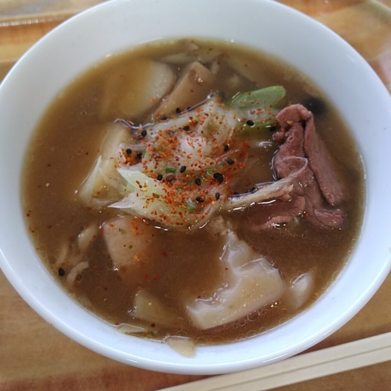 いも煮(道の駅 むらやま　レストラン)