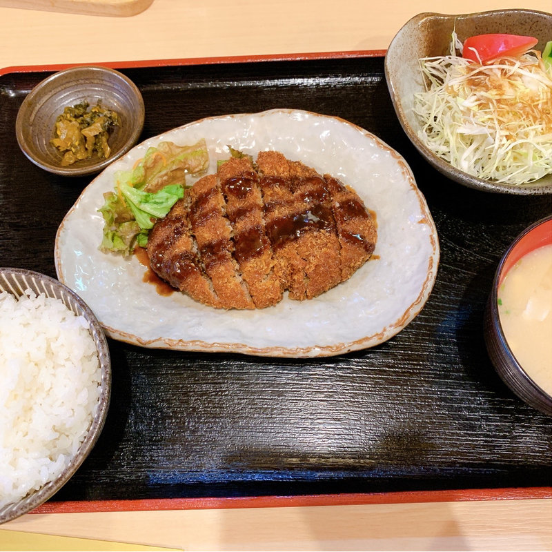 日替わり定食　ミンチカツ(串かつ まつり 池田駅前店)