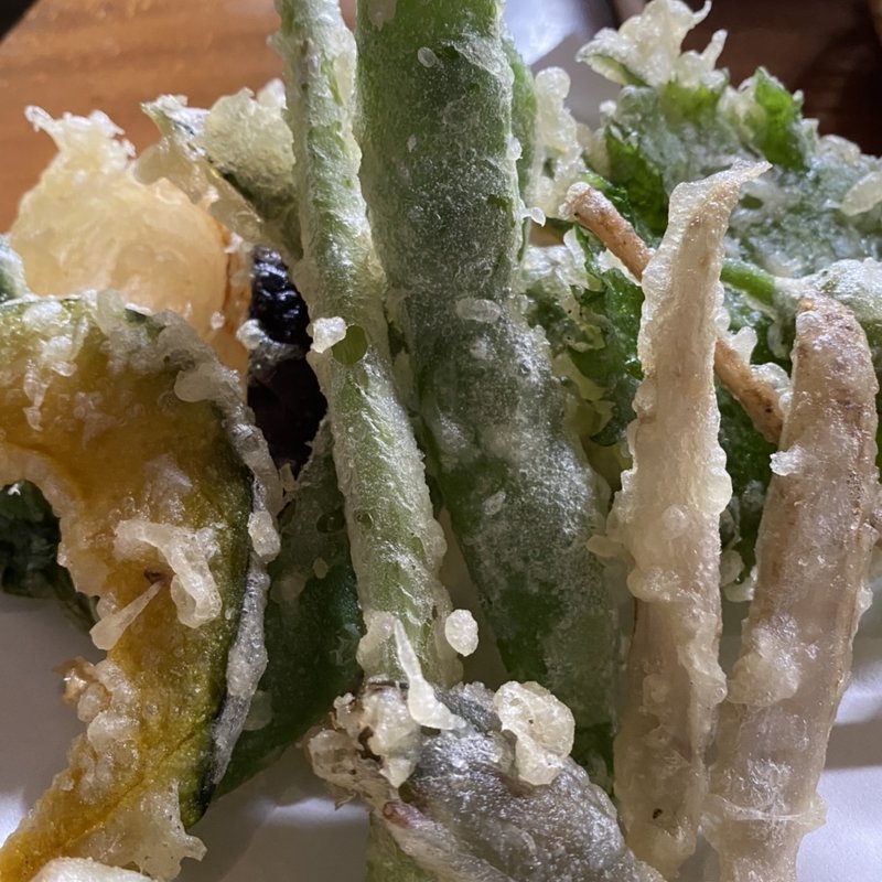 野菜の天ぷら(蕎麦屋蛍 )