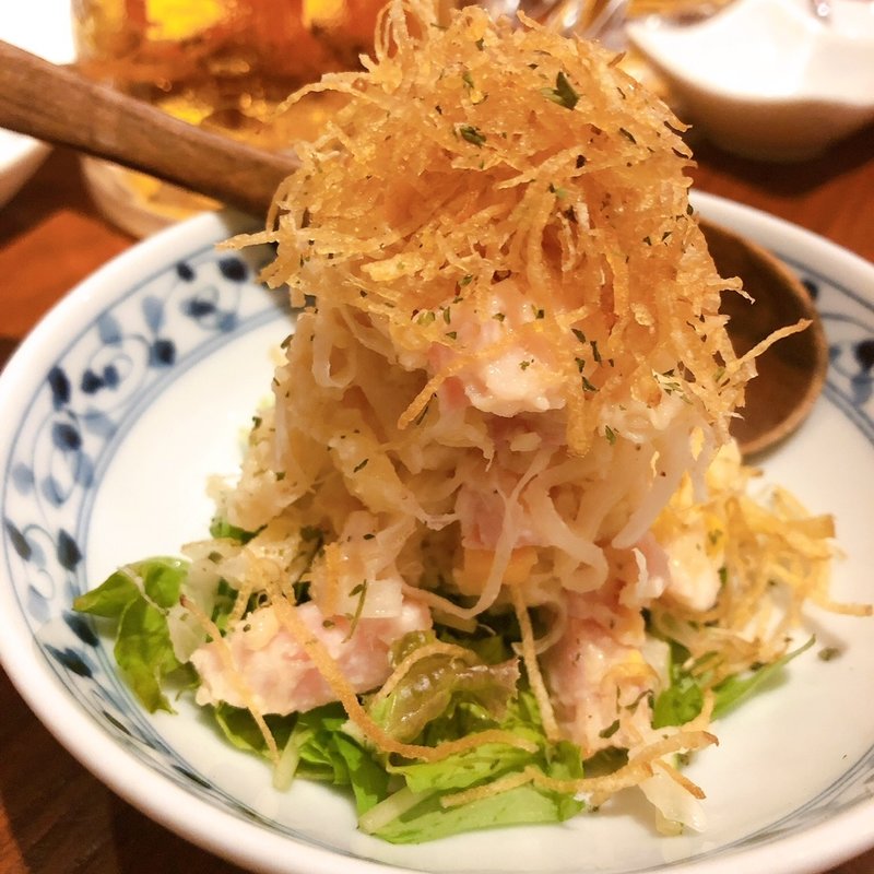 日替ポテトサラダ(魚まみれ眞吉 恵比寿店)