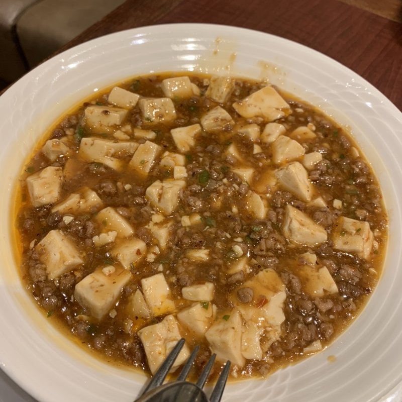 麻婆豆腐(中国料理 青冥 Ching Ming 大丸梅田店)