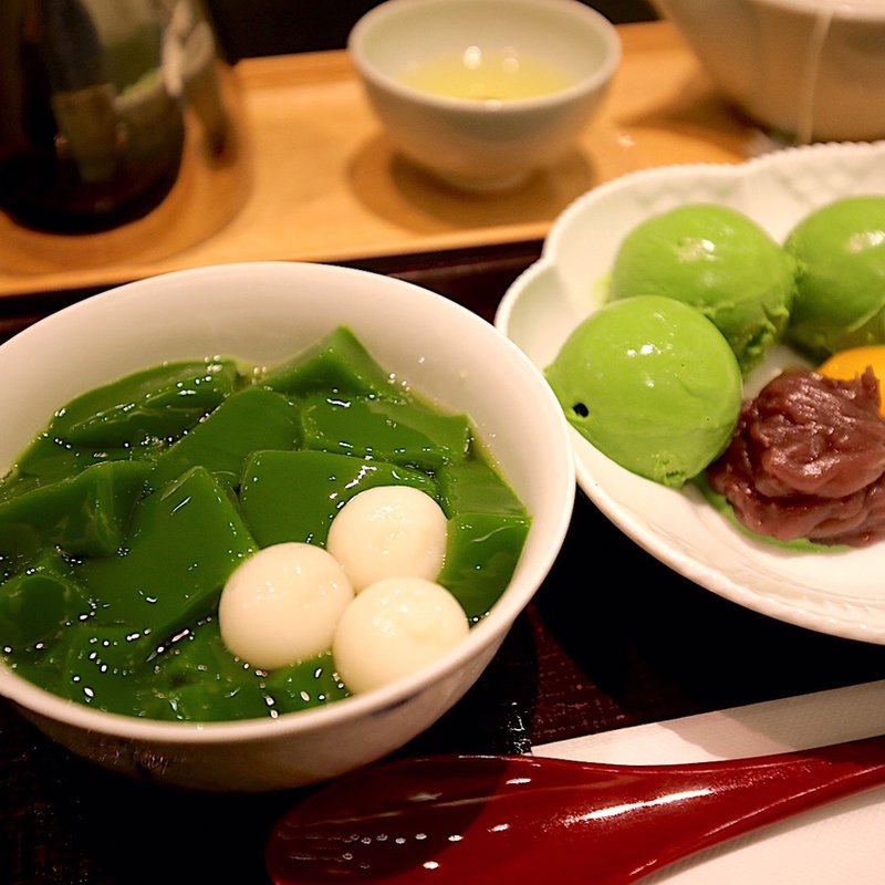 生茶ゼリイ(中村藤吉京都駅店)
