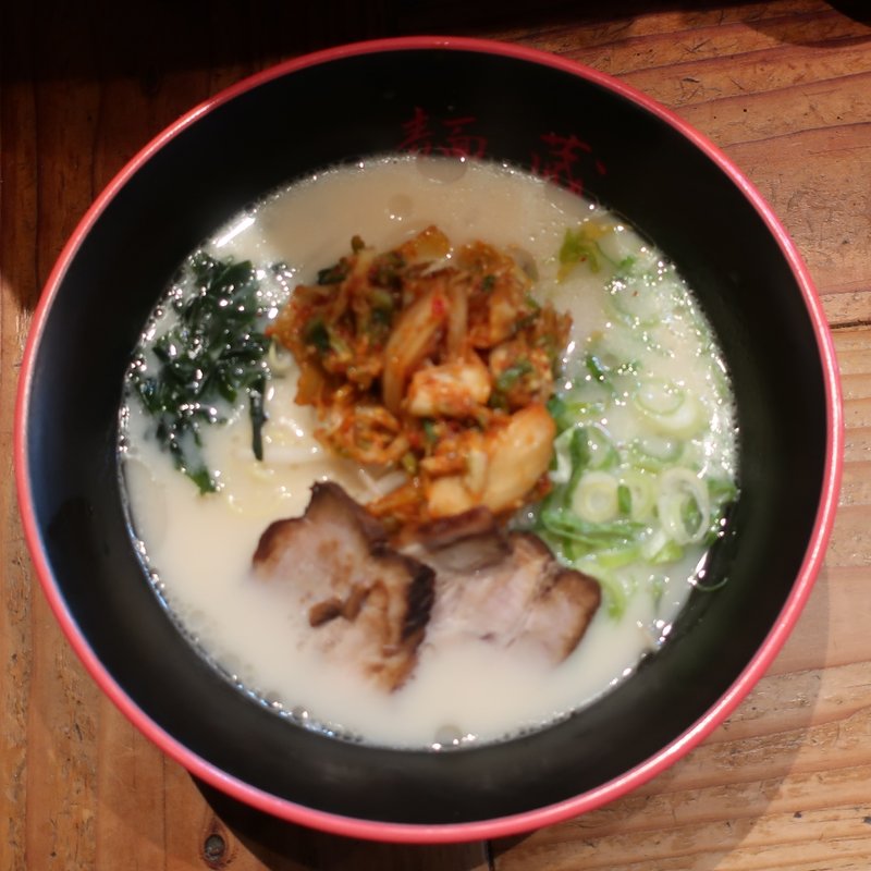 キムチらーめん(ラーメン 麺蔵 加納町本店)