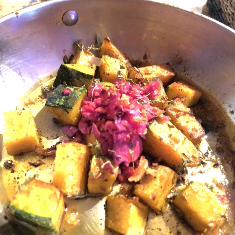 かぼちゃのクミン炒め(アマゾネスブッチャー)