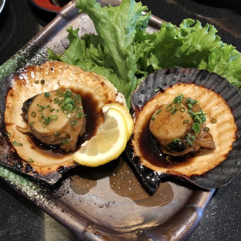 帆立のバター焼き(回転寿司 一太郎)