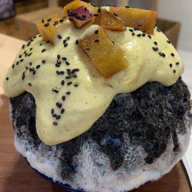 黒胡麻スイートポテト(かき氷専門店SANGO)