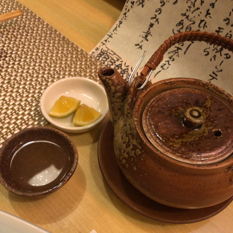 松茸の土瓶蒸し(酒菜いとう )
