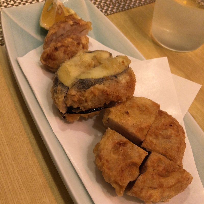 蓮根はさみ揚げ(酒菜いとう )