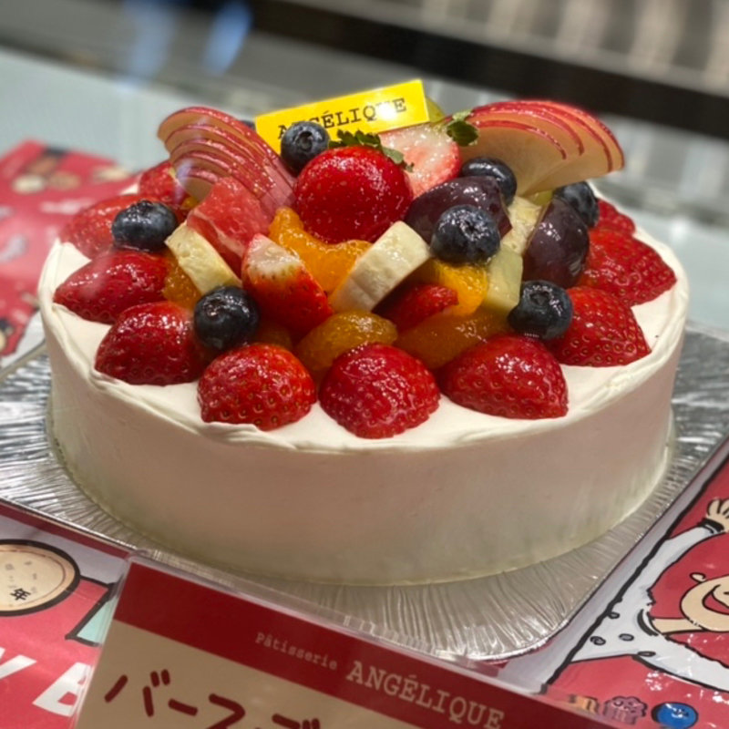 フルーツデコレーション6号（18cm）(アンジェリック )