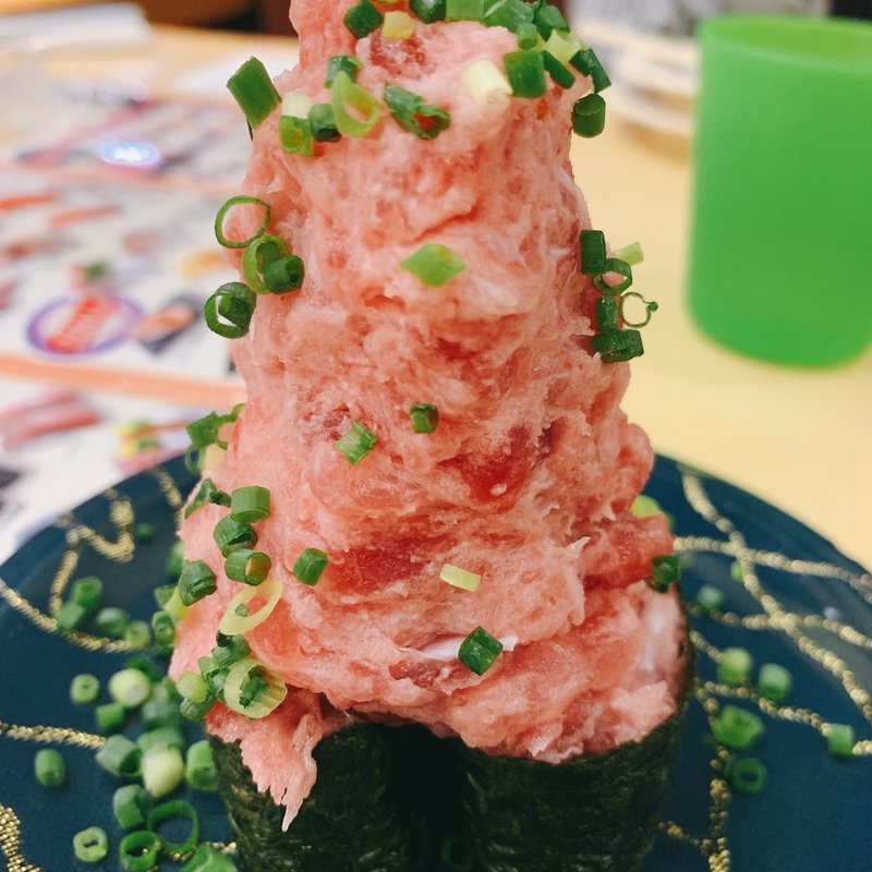 山盛りネギトロ(廻鮮寿司 吉恒)