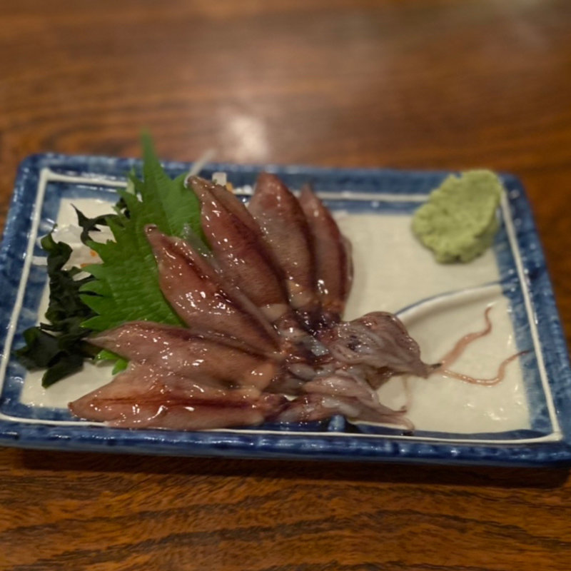 ホタルイカのお刺身(談楽)