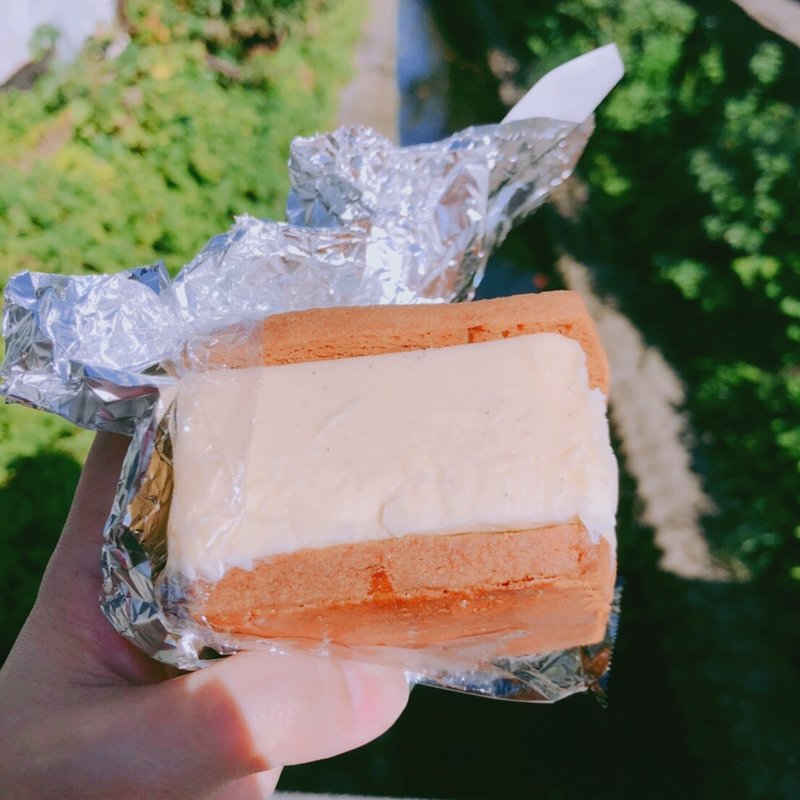 クッキーサンドアイス　バニラ(DAILY by LONG TRACK FOODS（ロングトラックフーズ）)