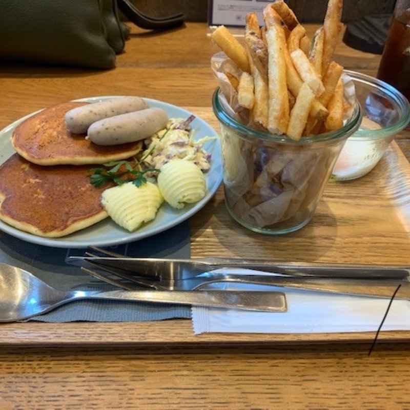 パンケーキセット(café 1886 at Bosch )