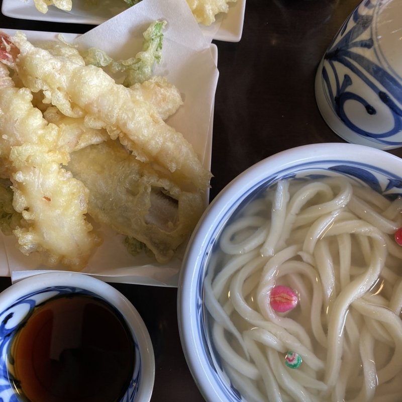 もみじやセット(たらいうどん椛や （もみじや）)