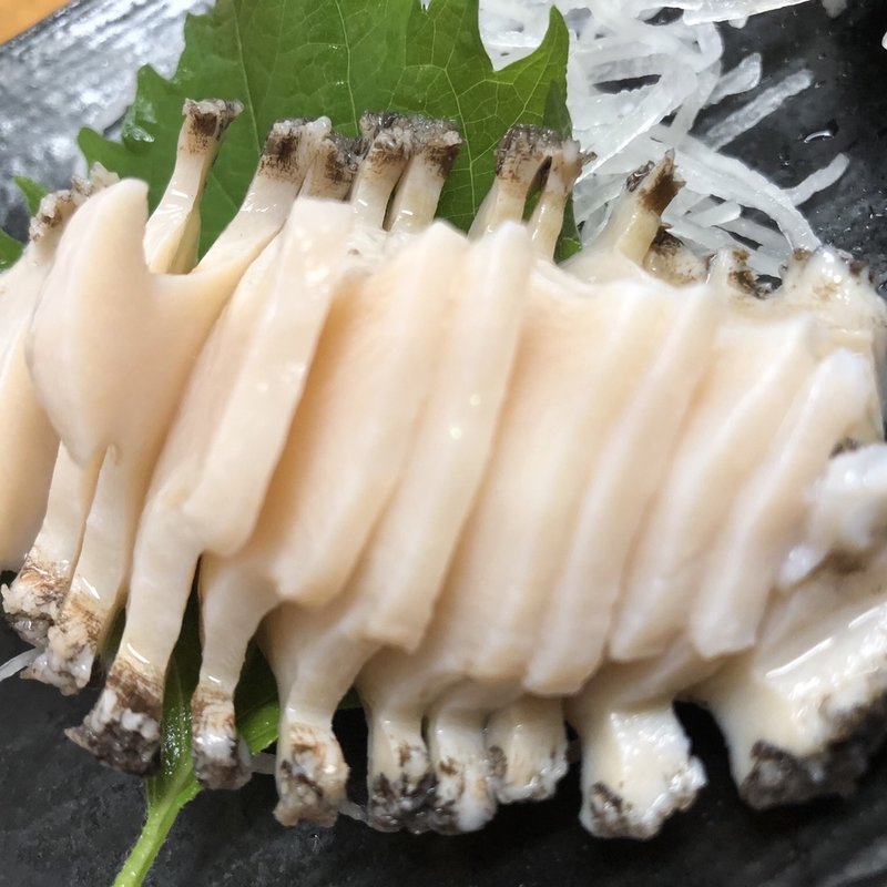 トコブシ刺身(多け乃)