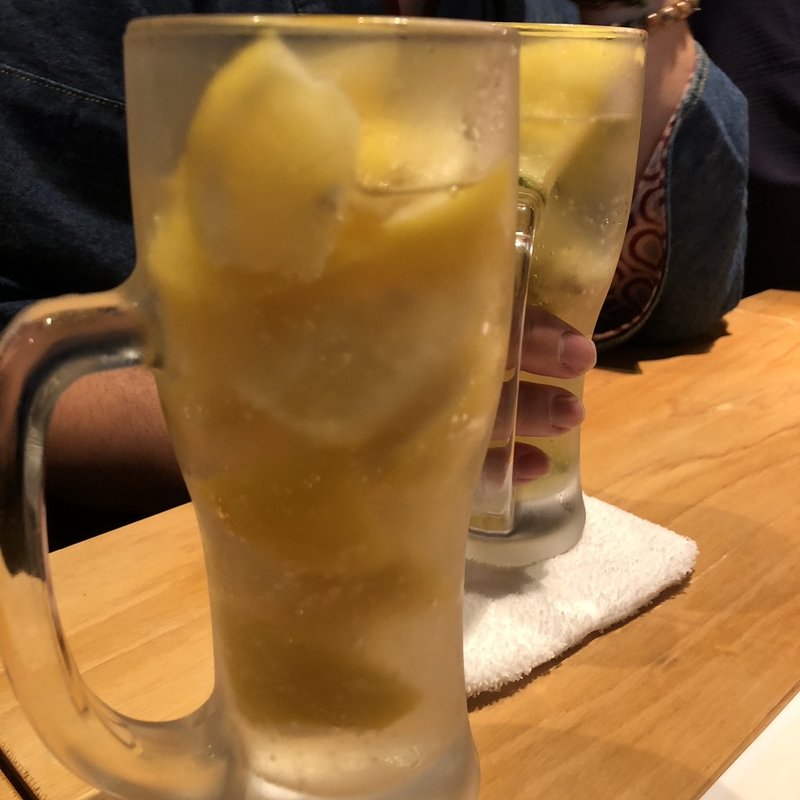 レモン酎ハイ(居酒屋ごー)