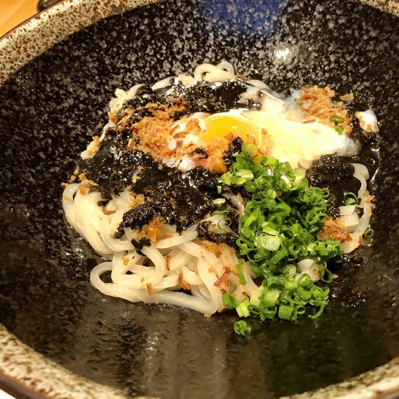 ペペロンうどん(居酒屋ごー)