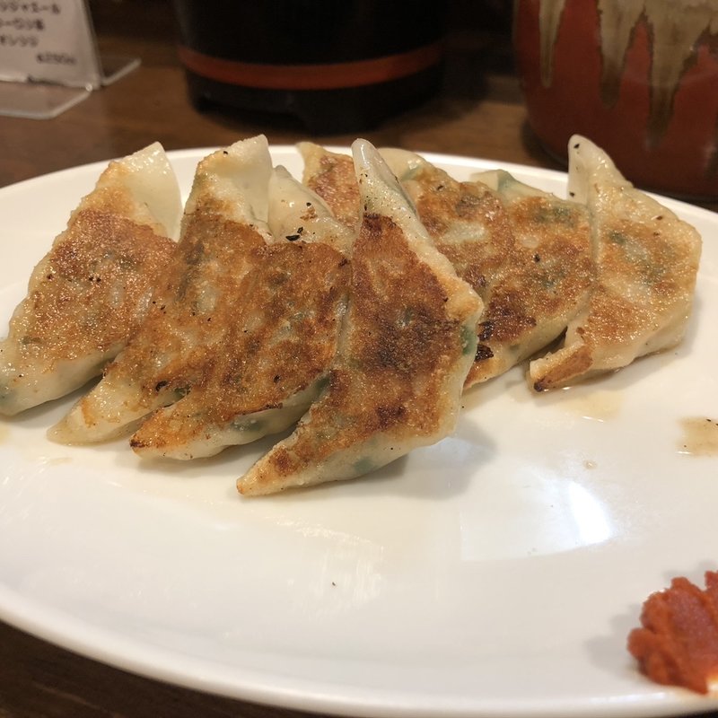 餃子(長浜ラーメン はじめ 本店)