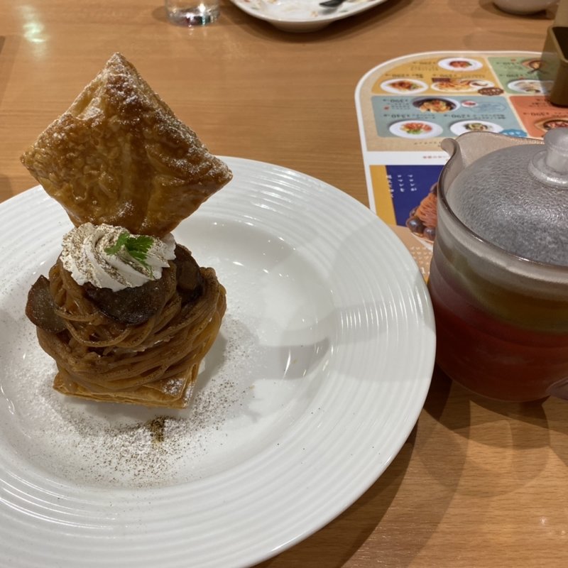 手絞りモンブラン(ココス 三鷹新川店)